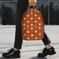 thumbnail image 2 of Lukts 60s and 70s Aesthetic Pattern 15 Inch Student Backpack, Waterproof Laptop Backpack with Adjustable Shoulder Straps, Lightweight Travel, Campus Backpack, Unisex, 2 of 6