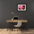 thumbnail image 3 of Crane, Rita 32x23 Black Ornate Wood Framed with Double Matting Museum Art Print Titled - Pink Hydrangeas I, 3 of 4