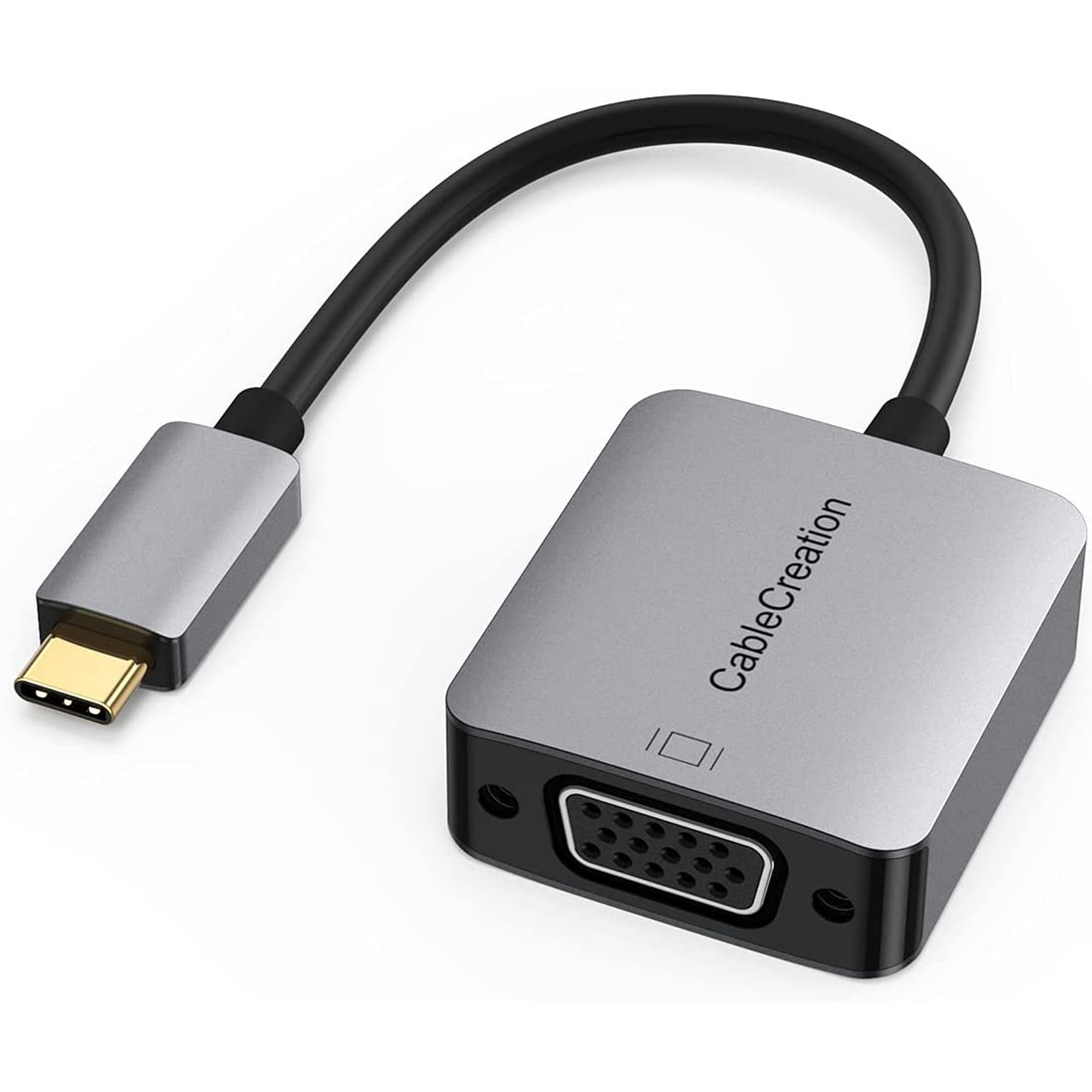 USB C to VGA Adapter, Type C to VGA 1080P@60Hz Dongle, Compatible with  MacBook Pro 2020, iPad Pro 2020, Surface Book 2, Chromebook Pixel, XPS 15,  Calaxy S20 S10, LG G5 Aluminum | Walmart Canada