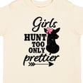 thumbnail image 4 of Inktastic Hunting Girls Hunt Too Only Prettier with Doe and Arrow Girls Toddler T-Shirt, 4 of 5