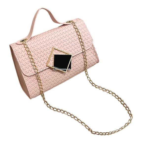 MUSOIE Clutch Purses for Women Vegan Leather Handbag Detachable Chain Strap Crossbody Shoulder Bag