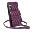 thumbnail image 1 of Crossbody Lanyard Leather Wallet Case For Samsung Galaxy S23 Series, iPhone 13 Pro Max, 1 of 7