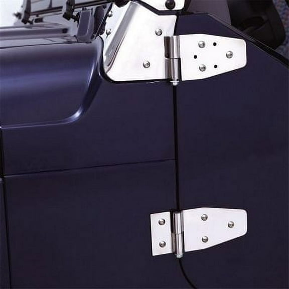 Smittybilt Half and Full Door Hinge Set (Stainless Steel) - 7441