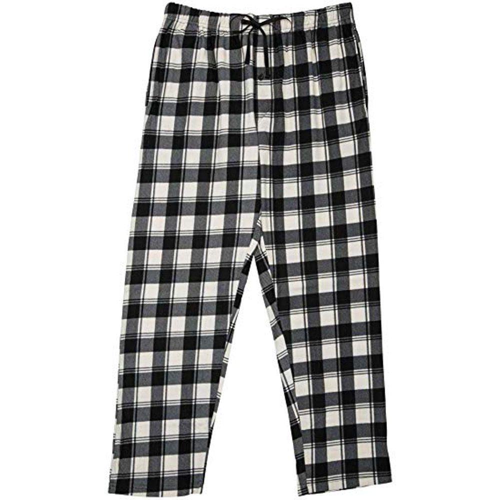 men's plush fleece pajama pants