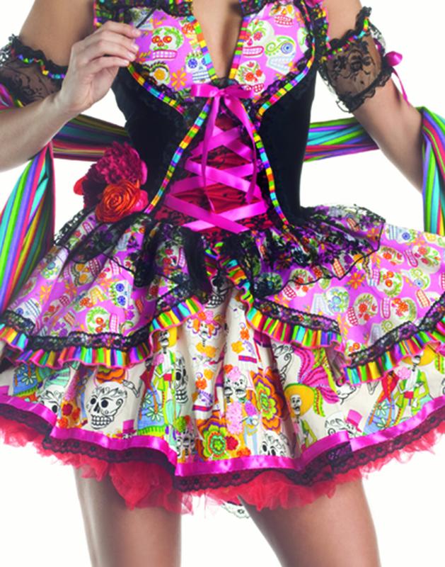 day of the dead fancy dress plus size