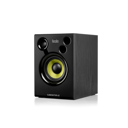 Hercules - DJ Monitor 42 - 2 x 20 watts RMS Active Monitoring Speakers - Black