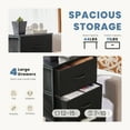 thumbnail image 2 of TINKLE WELL 4-Drawer Dresser for Bedroom, Drawer Dresser Organizer Storage Drawers Fabric Storage Tower, 2 of 7