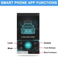 thumbnail image 4 of Speravity Sistema de alarma Universal para coche, puerta automática remota, cerradura de entrada sin llave Central, luz LED, Kit de equipo Dispositivos antirrobo, 4 of 6