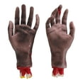 thumbnail image 2 of prosthetic Severed Hands, Soft Elastic Lifelike Exquisite Workmanship  Props Hand Environmentally Friendly 2Pcs  for Stage Props, 2 of 7