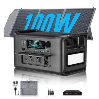 Anker 757 Solar Generator, 1229Wh Portable Powerhouse with 3*100W Anker 757 Solar Generator, 1229Wh Portable Powerhouse with 3*100W