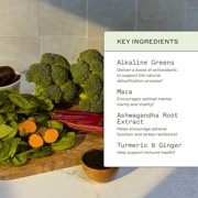 Amy Myers MD Organic Greens Powder - Supports Energy & Gut Health - USDA Organic Superfood Blend with Spirulina, Chlorella, Barley Grass - 270g (30 Servings)