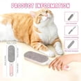 thumbnail image 3 of ZOURIH Multifunctional Electrostatic Lint Brush - Four in One Electrostatic Brush,Pet Hair Remover Brushs,4-in-1 Pet Hair Remover & Lint Brush for Clothes,Furniture & Laundry,Pink, 3 of 8