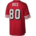 thumbnail image 3 of Men's Mitchell & Ness Jerry Rice Scarlet San Francisco 49ers Legacy Replica Jersey, 3 of 3