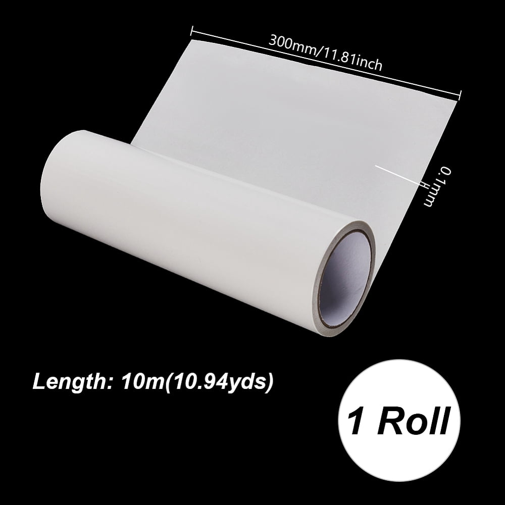 1 Roll 393x11.8 Inch Adhesive Tile Setting Mat Double Sided Tape Sheet Peel Tape and Stick White Removable Mounting Tape Multipurpose