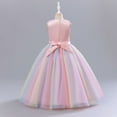 thumbnail image 2 of HuaAngel Big Girls Gradient Color Embroidery Floral Evening Princess Pageant Dress Q1389 Sizes 5-16, 2 of 5