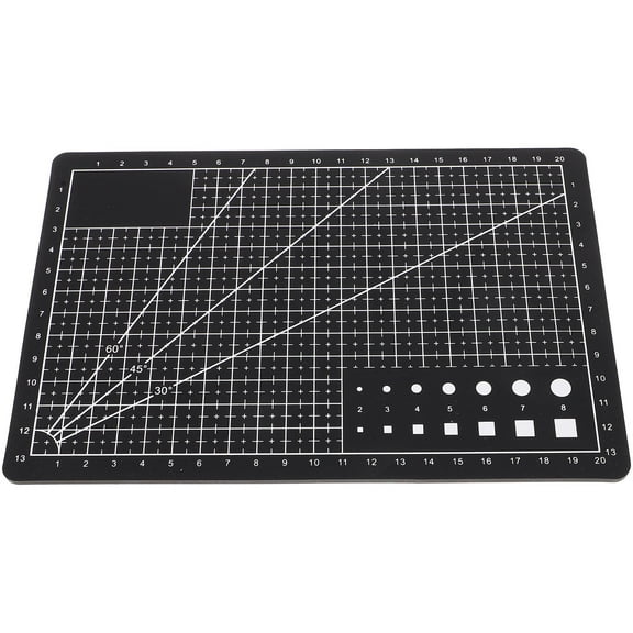 AURARMLET Lightweight Black Craft Cutting Board for Sewing Quilting and Hobby Use
