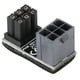 thumbnail image 2 of Adaptador de corriente, adaptador de corriente de 6 pines, buen adaptador de gráficos para computadora, conector de dirección asistida, multifuncional, 2 of 12
