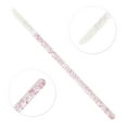 thumbnail image 3 of Unique Bargains 100 Pcs Brosse à Lèvres Jetable pour Vacances Rose Rouge Flocage Plastique, 3 of 5