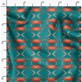 thumbnail image 2 of Soimoi Green Modal Satin Fabric Crabs Ocean Decor Fabric Printed Yard 42 Inch Wide, 2 of 6