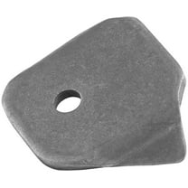Allstar Performance ALL60014 0.25 in. Hole Body Brace Tabs Round Tube - Pack of 4