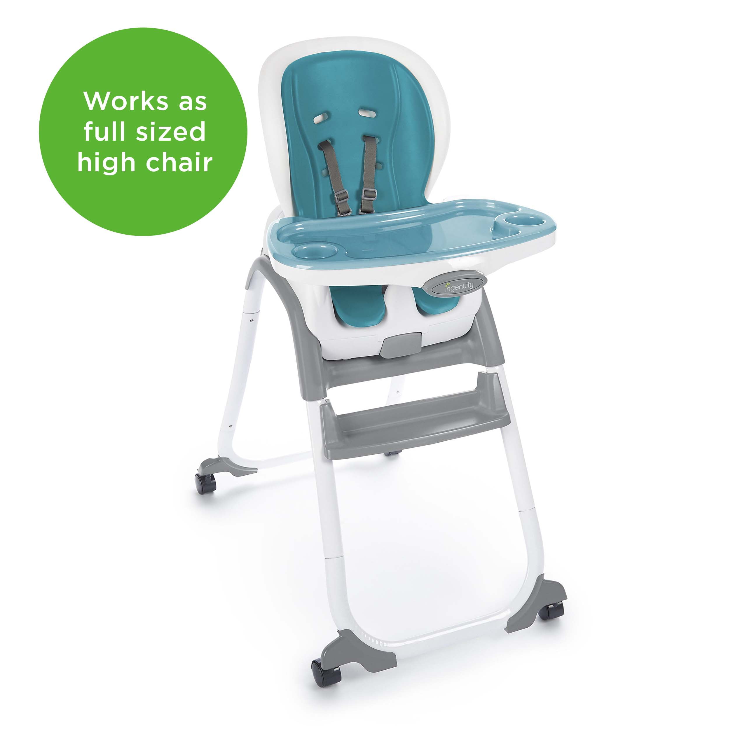 Ingenuity High Chair Replacement Parts Ingenuity Smartclean Trio Elite 3 In 1 High Chair Pea Blue