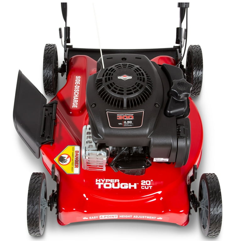 Hyper Tough 20 Push Mower with 125cc Briggs and Stratton Engine Walmart