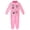 Pink, variant on Barbie Racing Zip Up Coverall Toddler to Big Kid