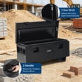 thumbnail image 2 of Heavy-Duty Truck Bed Tool Box — Large Lockable Storage Box — Side Handle — Weatherproof Black Storage Box for Pickup Trucks, Trailers, and RVs — Available in Multiple Sizes, 2 of 8