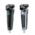 thumbnail image 4 of Guardurnaity Afeitadora eléctrica 9D, afeitadora multifuncional, afeitadora USB para coche, afeitadora recargable de lavado, recortadora de pelo de Juegos de afeitado Verde Estándar, 4 of 6