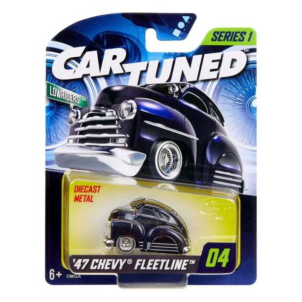 LOWRIDER MAGAZINE ミニカー ’47 CHEVY® SEDAN CarTuned Series 1 - 1947 Chevy Fleetline (Lowrider), Diecast