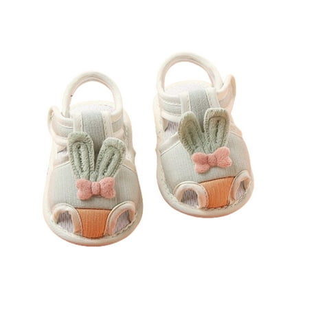 

Newborn Baby Boys Girls Slipper Shoes Cute Fahion Soft Sole Non-Slip Lightweight Sneakers Summer Infant First Walker Shoes