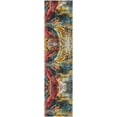 thumbnail image 2 of Rugs.com Haerfest Collection Rug – 8 Ft Runner Multi Low Rug Perfect For Hallways, Entryways, 2 of 6