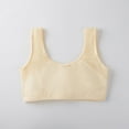 thumbnail image 4 of Cathalem Girls' Underwear Girls Seamless Training Bras Adjustable Straps Sports Bras (Yellow,L), 4 of 4