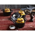 thumbnail image 3 of Staub Cast Iron 0.5-qt Round Cocotte - Matte Black, 3 of 3