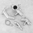 thumbnail image 4 of Coolant Flange Kit Coolant Hose Flange Engine Coolant Hose Flange Coolant Hose Flange Fit Aluminum Coolant Flange 4Pcs/Set Aluminum Engine Coolant Hose Flange Kit Fit For Mk4 1.8T, 4 of 8