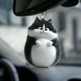 thumbnail image 5 of Tainini 3in Cat Flat Easter Hanging Ornament, Car Rear View Mirror Accessories, Easter Gift, 5 of 6