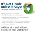 thumbnail image 5 of Cloudz Patterned Microbead Travel Neck Pillows - Flamingo, 5 of 6