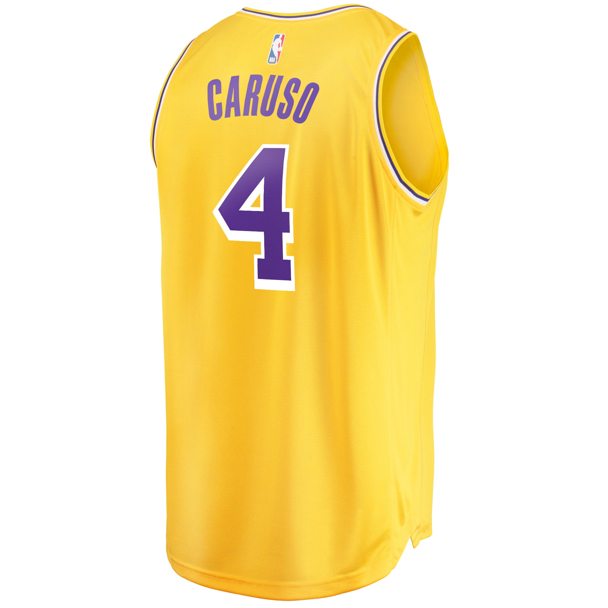 Alex Caruso Los Angeles Lakers Fanatics Branded Youth Fast Break Replica Player Jersey - Icon Edition - Gold