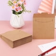 thumbnail image 4 of FONDOTIN 100pcs Party Favor Bags For Packaging Items Kraft Paper Light Brown Retro Style Protection Stationery Users, 4 of 7