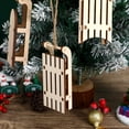 thumbnail image 4 of ColoMX 9 modelos de trineo de madera sin terminar, decoraciones de trineo en miniatura para mesa navideña, decoraciones de trineo de madera, 4 of 7