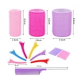 thumbnail image 6 of Hair Curlers,Hair Rollers for Women,Self Grip Hair Rollers Curlers Set,33Pcs Hair Roller Sets 3 Sizes (Large, Medium, Small) with Clips and Comb for Long Medium Short Thick Fine Thin Hair Volume, 6 of 8