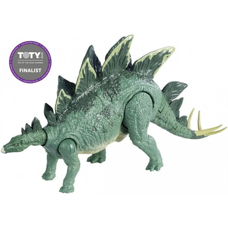 Jurassic World Action Attack Stegosaurus Dinosaur for Ages 4Y+