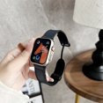 thumbnail image 1 of Adecuado para Apple Watch 56789, correa de cuero de silicona con hebilla magnética dos en uno, correa de muñeca iwatch Ultra, 1 of 6