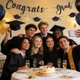 thumbnail image 5 of Hilingoto 2026 Graduation Glitter Hanging Banners,Congrats Grad Party Garlands Graduation Banner Decorations,Sparkling Banners for 2026 School College Graduation Party Home Car indoor Outdoor Decor, 5 of 10