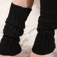 thumbnail image 3 of Calentadores de piernas, calcetines de punto de invierno para mujeres y niñas, 3 of 5
