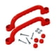 thumbnail image 5 of 2 piezas de accesorios para áreas de juegos, barras de agarre para casita de juegos, con tornillos, juego de escalada rojo, 5 of 9