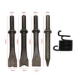 thumbnail image 1 of 120mm Air Hammer Professional Handheld Pistol Gas Shovels Small Rust Remover Pneumatic Tools With 4 Chisels Set ,Maximum Power, 1 of 6