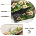 thumbnail image 6 of Small Round Rug 3Ft Washable Non-Slip, Spring Floral Circle Area Rugs for Living Room Bedroom, Birds Cabin Daisy Watercolor Botanical Farmhouse Indoor Floor Mats Carpet Runner for Home Decor, 6 of 8