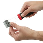 Hyper Tough Extendable Razor Blade Scraper with Replaceable Blades, 9 inch