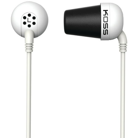 UPC: 0021299185339 | Koss Noise Isolating In-Ear Headphones White 185331